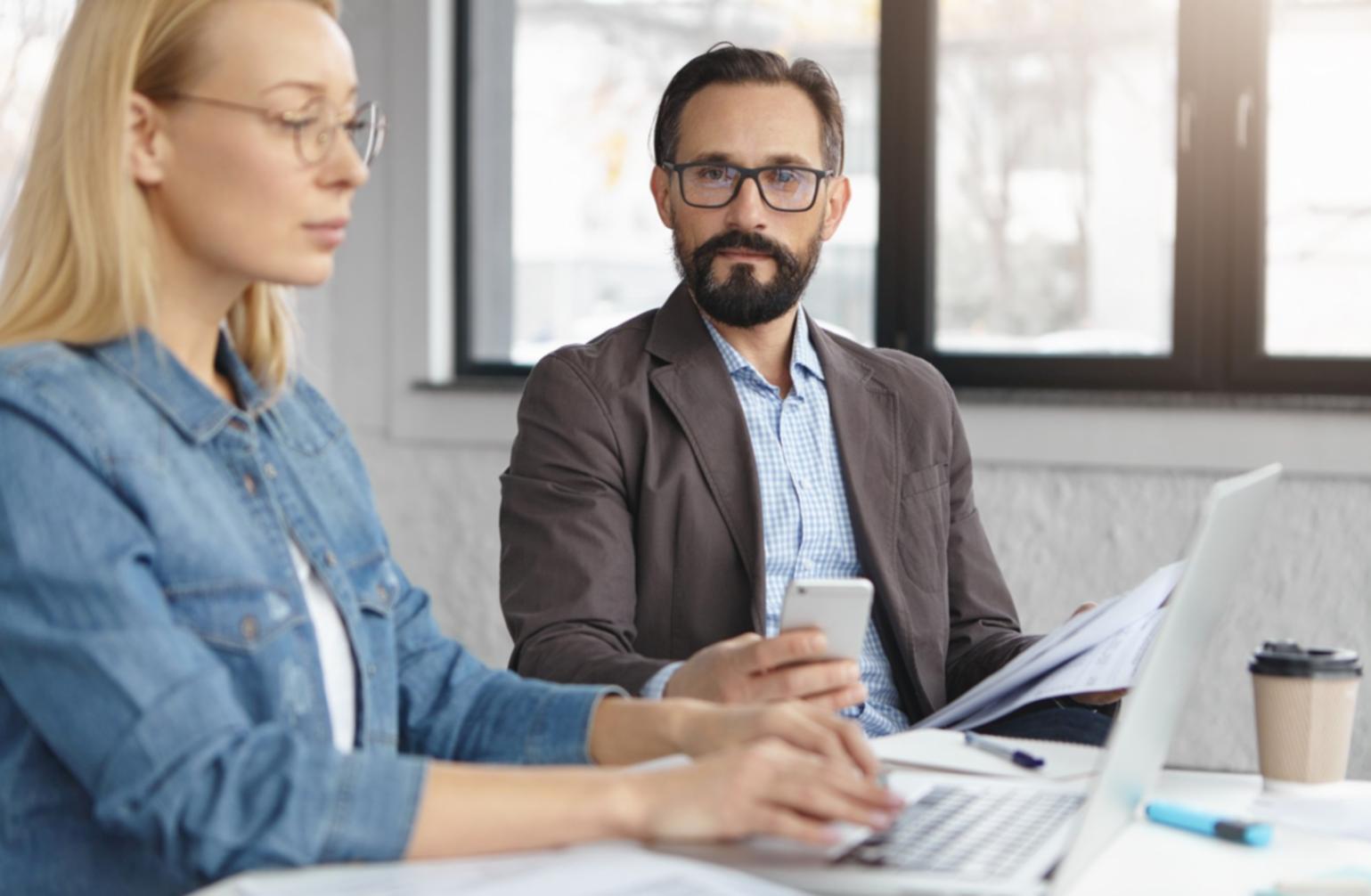 Financial market analysis and investment tracking interface